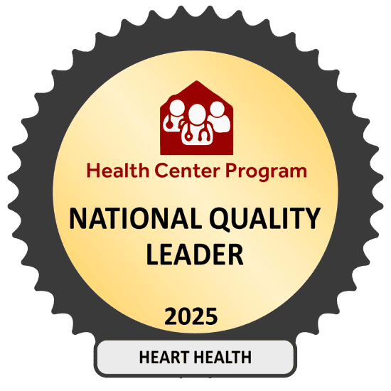 Health Center Program National Quality Leader 2025 logo